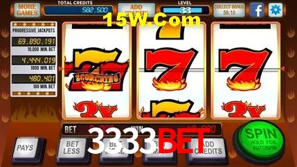 Sinta a adrenalina dos jogos de cassino com 3333bet